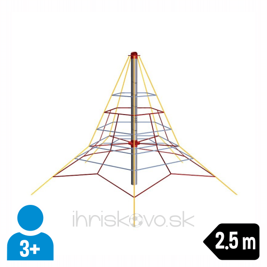 Pyramída – výška 2.5 m