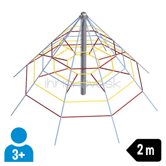 Pyramída – výška 2 m (8 zámkov)