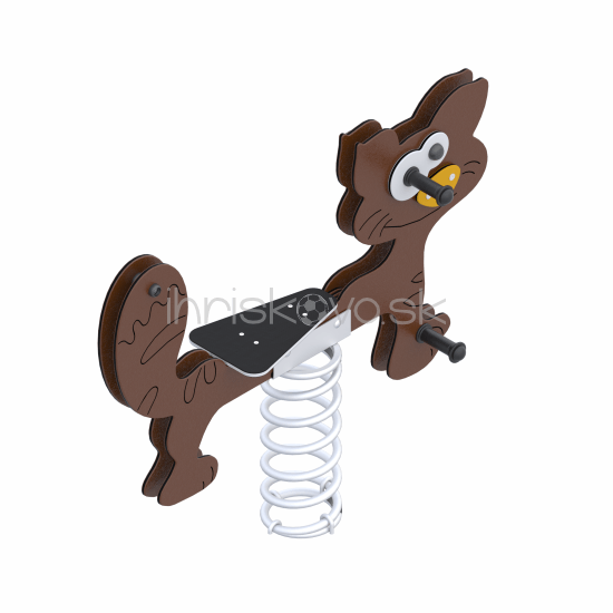 Pružinová hojdačka MAČIČKA