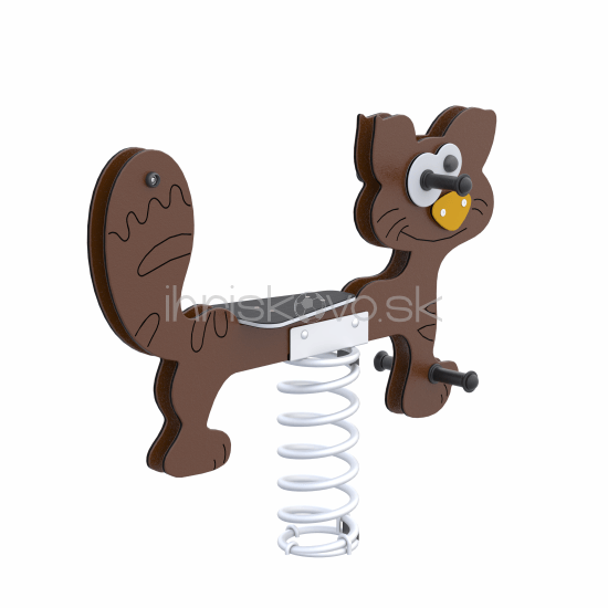 Pružinová hojdačka MAČIČKA