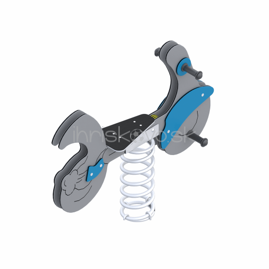 Pružinová hojdačka SKÚTER