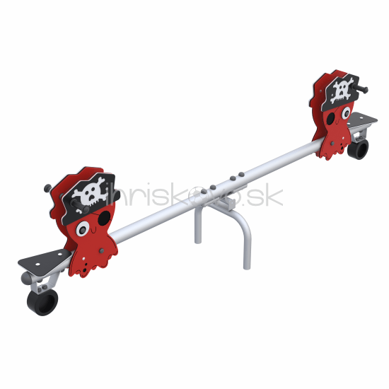 Pružinová váhadlová hojdačka PIRÁTI