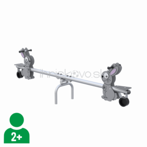 Váhadlová hojdačka dvojmiestna ZAJAČIKY