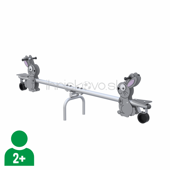 Váhadlová hojdačka dvojmiestna ZAJAČIKY