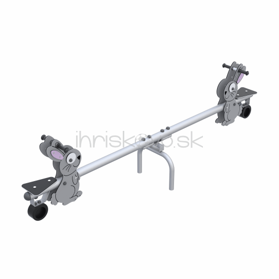 Váhadlová hojdačka dvojmiestna ZAJAČIKY